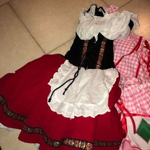 A lot of Halloween costumes